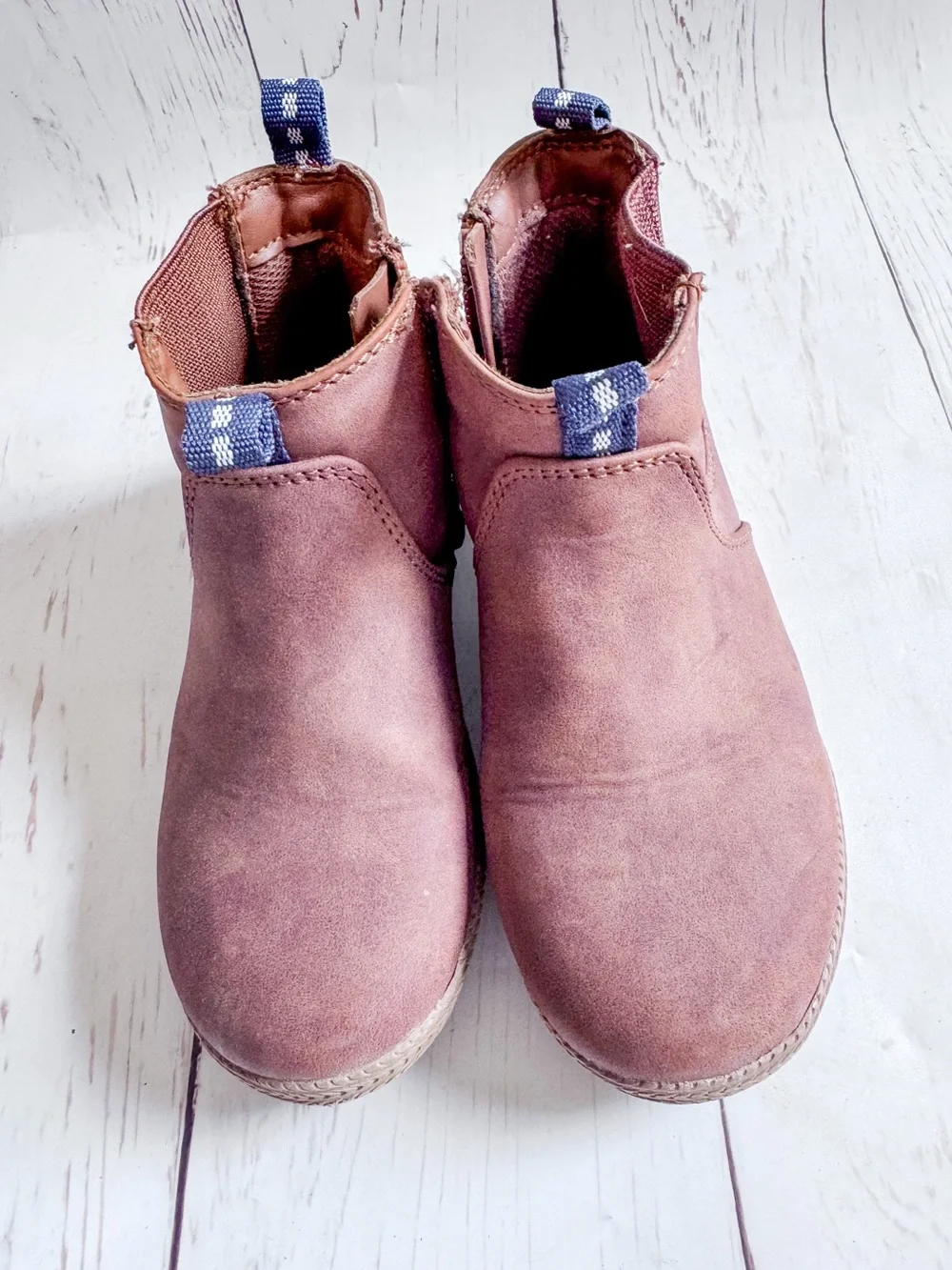 Cat & Jack Kids Brown Chelsea Ankle Boots Size 10